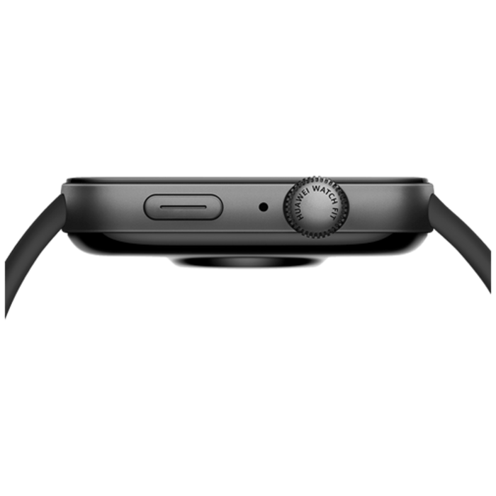 Huawei Huawei Watch Fit 3 Smartwatch - Zwart met Siliconenband