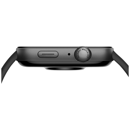 Huawei Huawei Watch Fit 3 Smartwatch - Zwart met Siliconenband