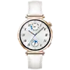 Huawei Huawei Watch GT 5 41mm Smartwatch - Goud met Witte Leren Band