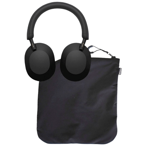 Sony Sony WH-1000XM5 Draadloze Noise Cancelling Headset Zwart + Case