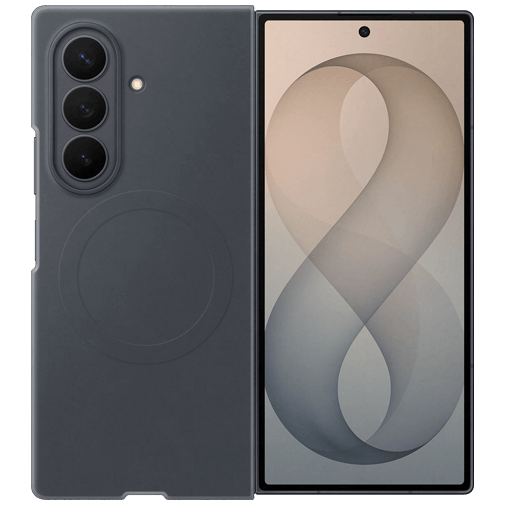 Samsung Samsung Siliconen Back Cover Zwart Magnetisch - Galaxy Z Fold 8 Ultra