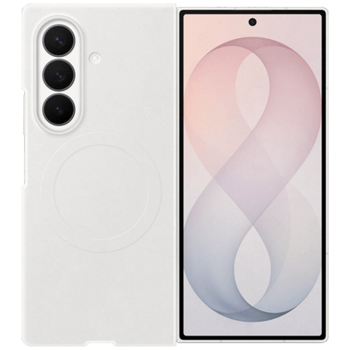 Samsung Samsung Siliconen Back Cover Wit Magnetisch (Galaxy Z Fold 8 Ultra)