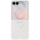 Samsung Siliconen Back Cover met Ring Wit voor Galaxy Z Flip 8