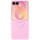 Samsung Siliconen Back Cover met Ring Roze Galaxy Z Flip 8