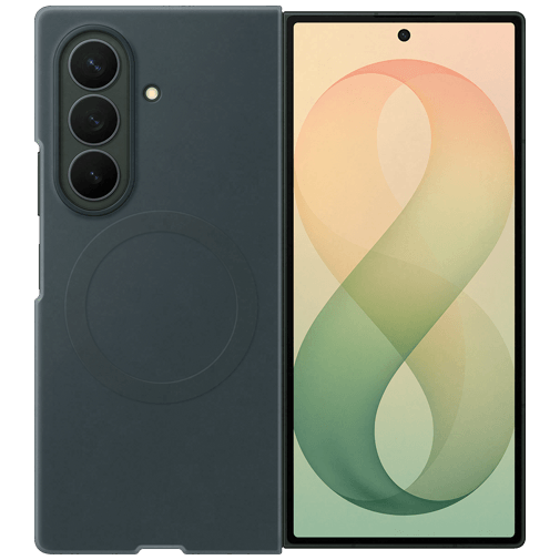 Samsung Samsung Galaxy Z Fold 8 Siliconen Back Cover Groen Magnetisch