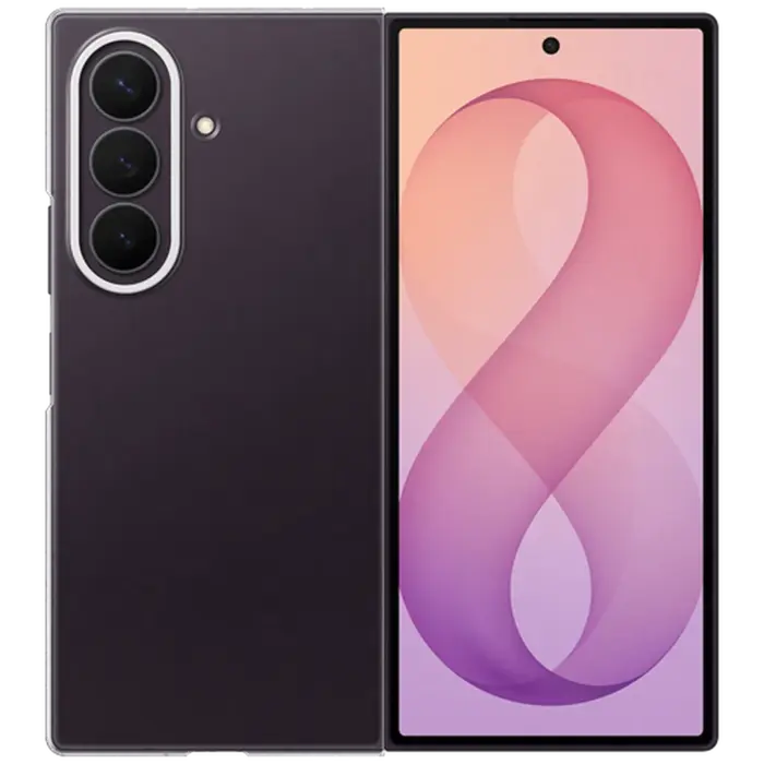 Samsung Samsung Transparante Back Cover voor Galaxy Z Fold 8 Ultra