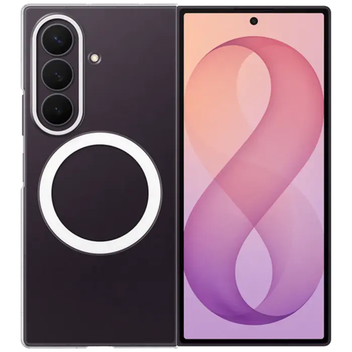 Samsung Samsung Transparante Magnetische Back Cover voor Galaxy Z Fold 8 Ultra