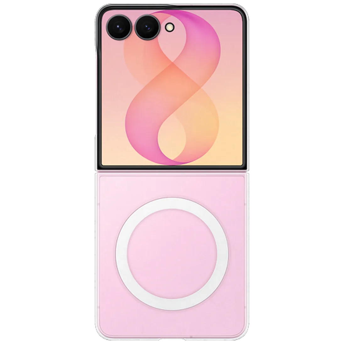 Samsung Samsung Transparante Magnetische Back Cover Galaxy Z Flip 8