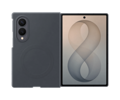 Samsung Samsung Galaxy Z Fold 8 Siliconen Back Cover Magnetisch - Zwart