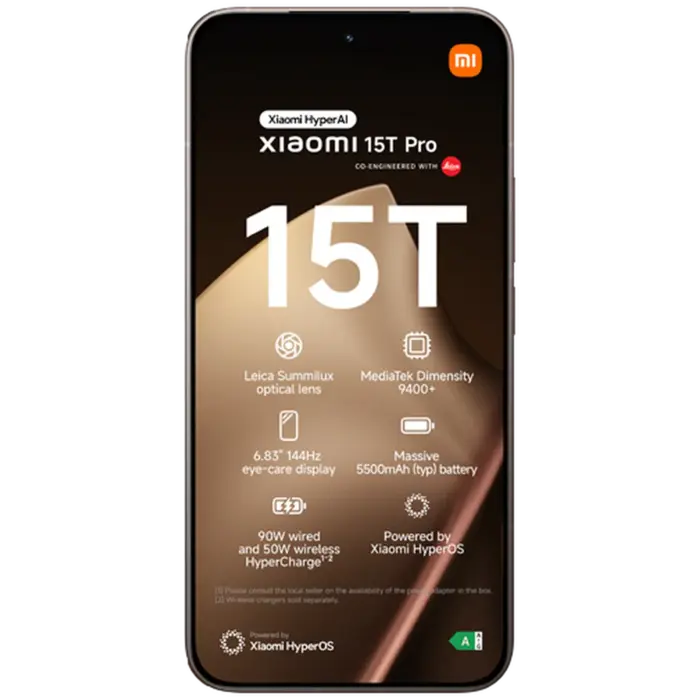 Xiaomi Xiaomi 15T Pro 5G - 256GB - Goud