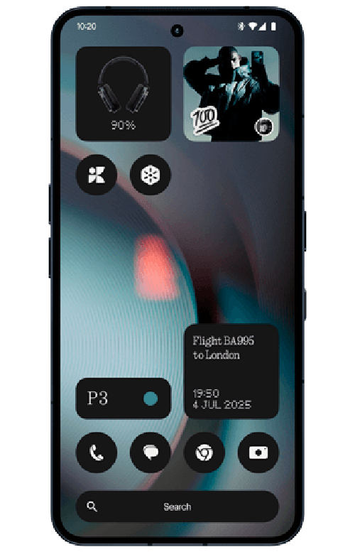 Nothing Nothing Phone (3) 512GB Zwart 5G Smartphone