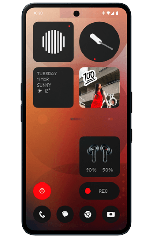Nothing Nothing Phone (3a) 5G - 256GB - Zwart