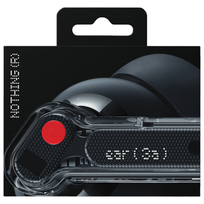 Nothing Nothing Ear (3a) Zwart - Draadloze Bluetooth Oordopjes met ANC