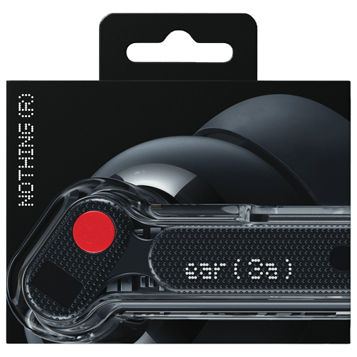 Nothing Nothing Ear (3a) Zwart - Draadloze Bluetooth Oordopjes met ANC