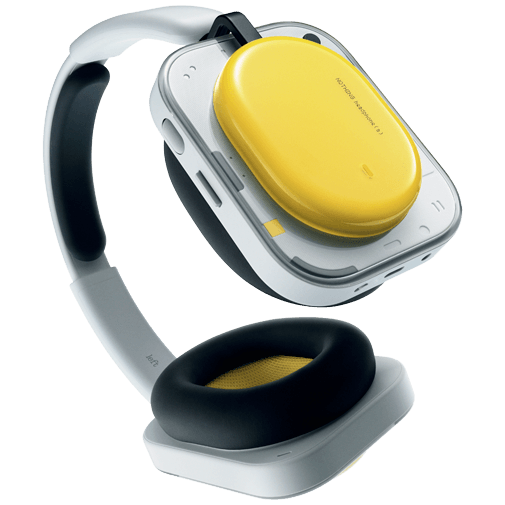 Nothing Nothing Headphone (a) Draadloze Bluetooth Headset - Geel