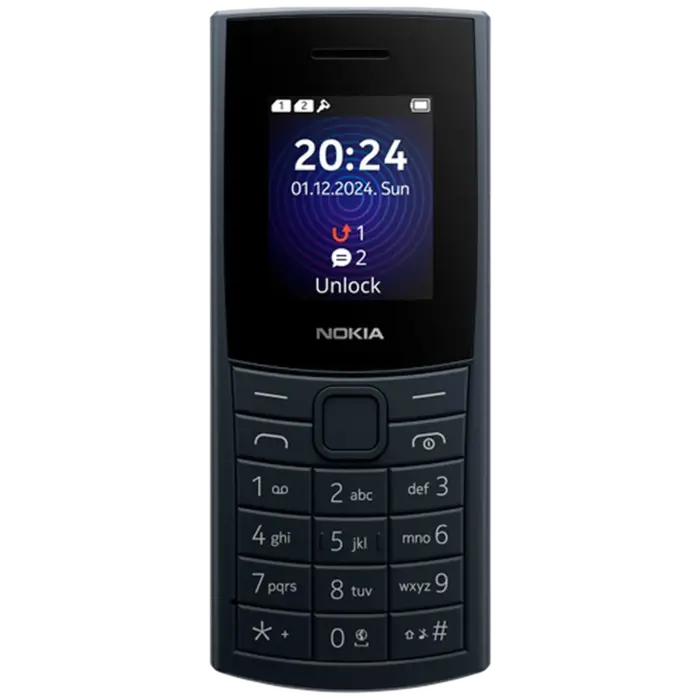Nokia Nokia 110 4G 2nd Edition (2024) Blauw - Compacte Mobiele Telefoon