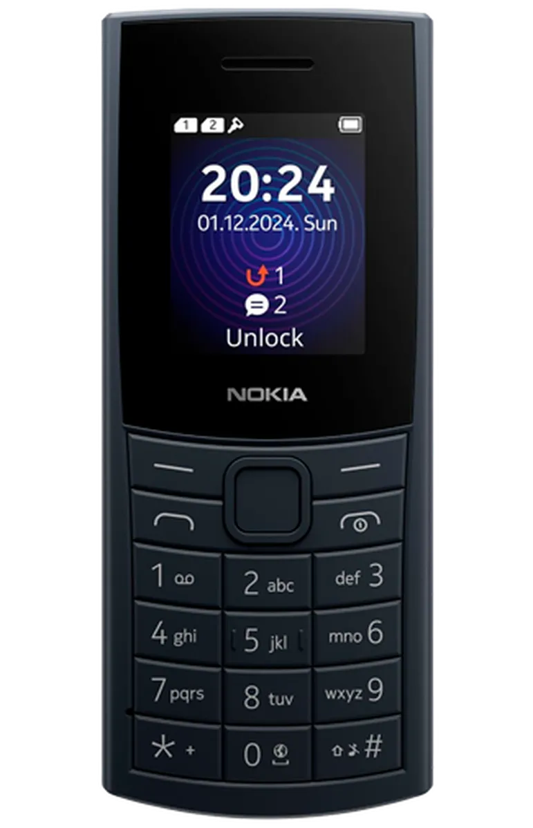Nokia Nokia 110 4G 2nd Edition (2024) Blauw - Compacte Mobiele Telefoon