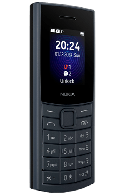 Nokia Nokia 110 4G 2nd Edition (2024) Blauw - Compacte Mobiele Telefoon