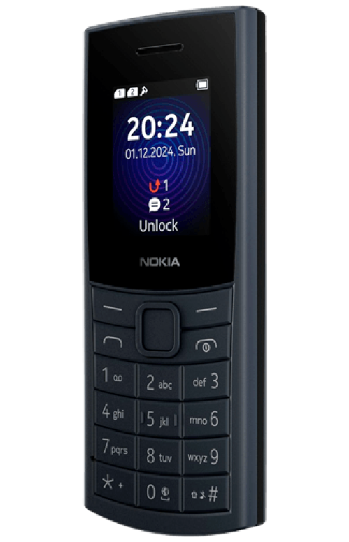 Nokia Nokia 110 4G 2nd Edition (2024) Blauw - Compacte Mobiele Telefoon
