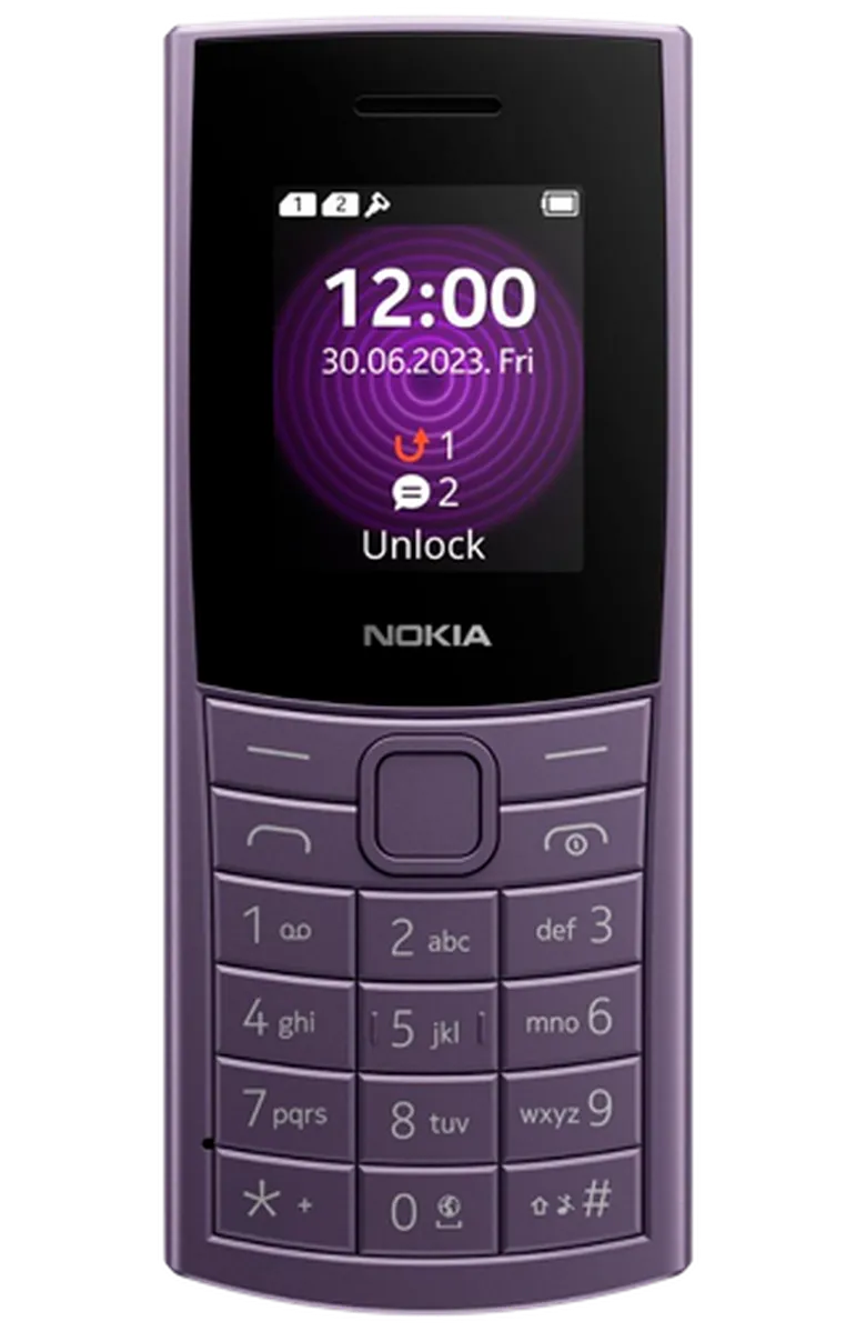 Nokia Nokia 110 4G (2024) Mobiele Telefoon - Dual SIM - Paars
