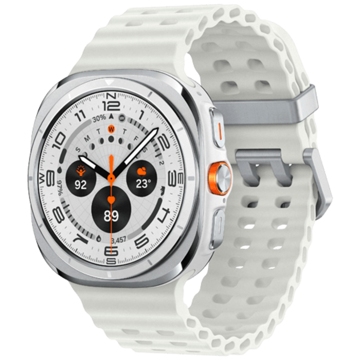 Samsung Samsung Galaxy Watch Ultra LTE 47mm - Titanium Wit (Witte Band)