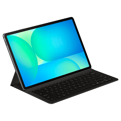 Samsung Samsung Galaxy Tab S10 FE+ Book Cover Keyboard Slim AI Key (QWERTY, Zwart)