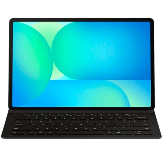 Samsung Samsung Galaxy Tab S10 FE+ Book Cover Keyboard Slim AI Key (QWERTY, Zwart)