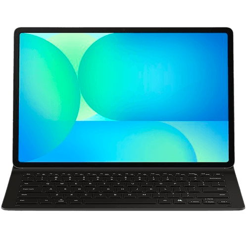 Samsung Samsung Galaxy Tab S10 FE+ Book Cover Keyboard Slim AI Key (QWERTY, Zwart)