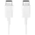 Samsung EP-DA705 USB-C naar USB-C Kabel (3A) - 1m - Wit
