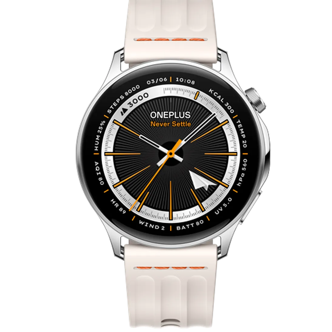 OnePlus OnePlus Watch Lite Smartwatch - Zilver