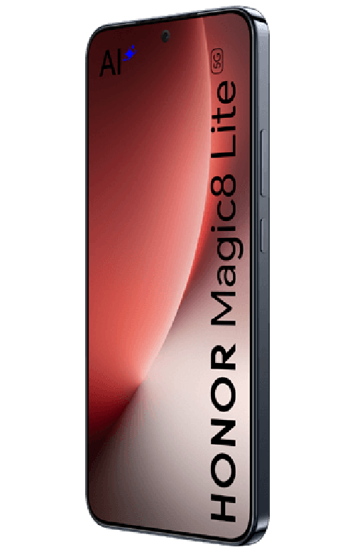 Honor Honor Magic8 Lite 512GB Zwart - Smartphone met 7500 mAh Accu
