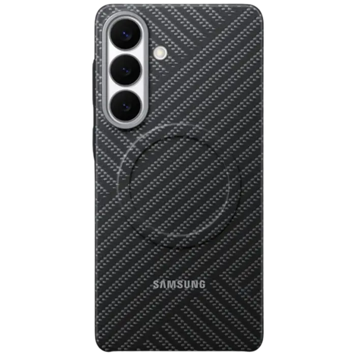 Samsung Samsung Carbon Back Cover Grijs Magnetisch (Galaxy S26+)