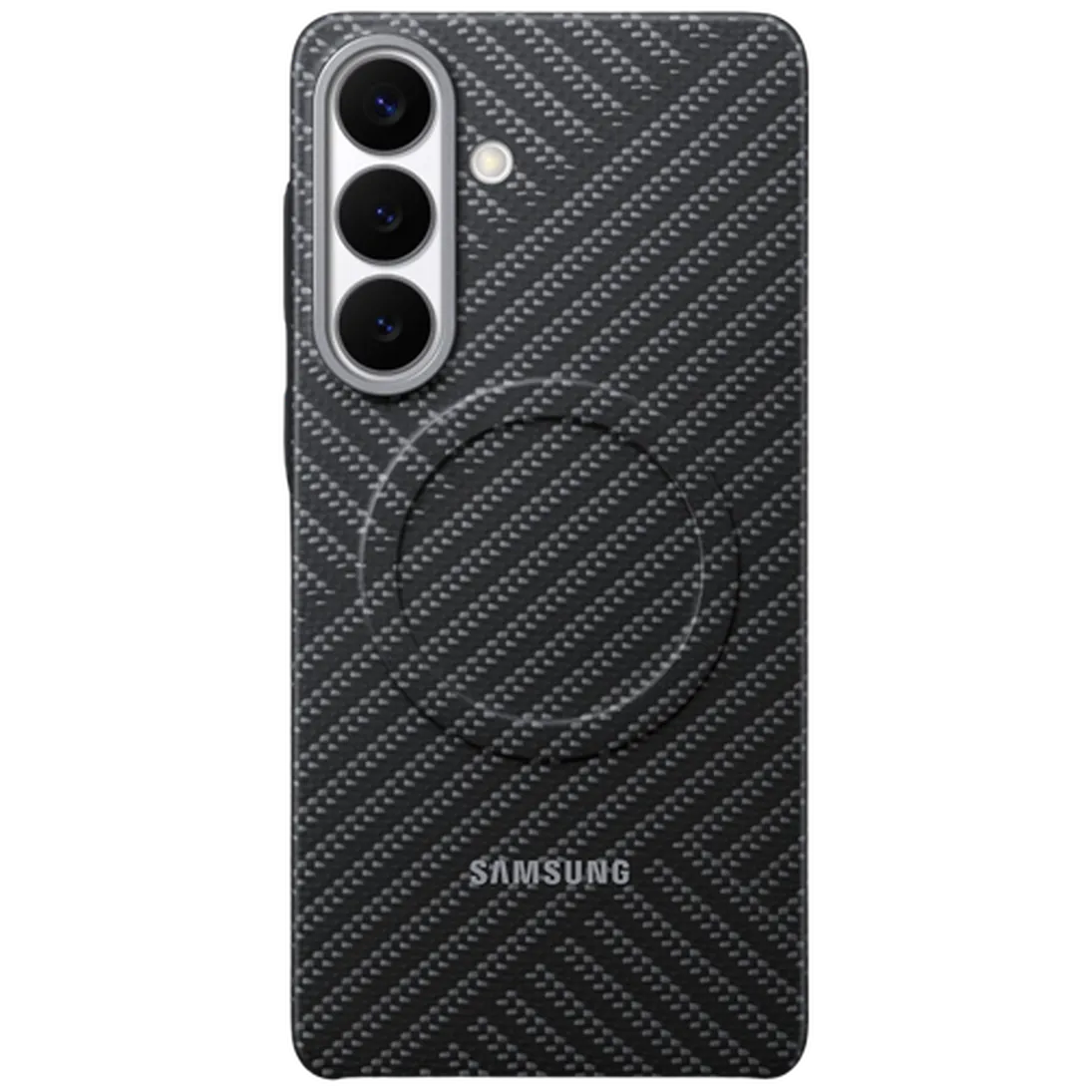 Samsung Samsung Carbon Back Cover Grijs Magnetisch (Galaxy S26+)