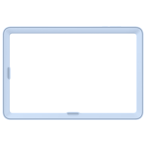 Samsung Samsung Frame Cover Blauw voor Galaxy Tab S11 Ultra (EF-JX930)