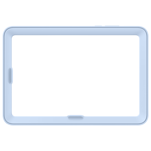 Samsung Samsung Frame Cover Blauw voor Galaxy Tab S11 (EF-JX730)