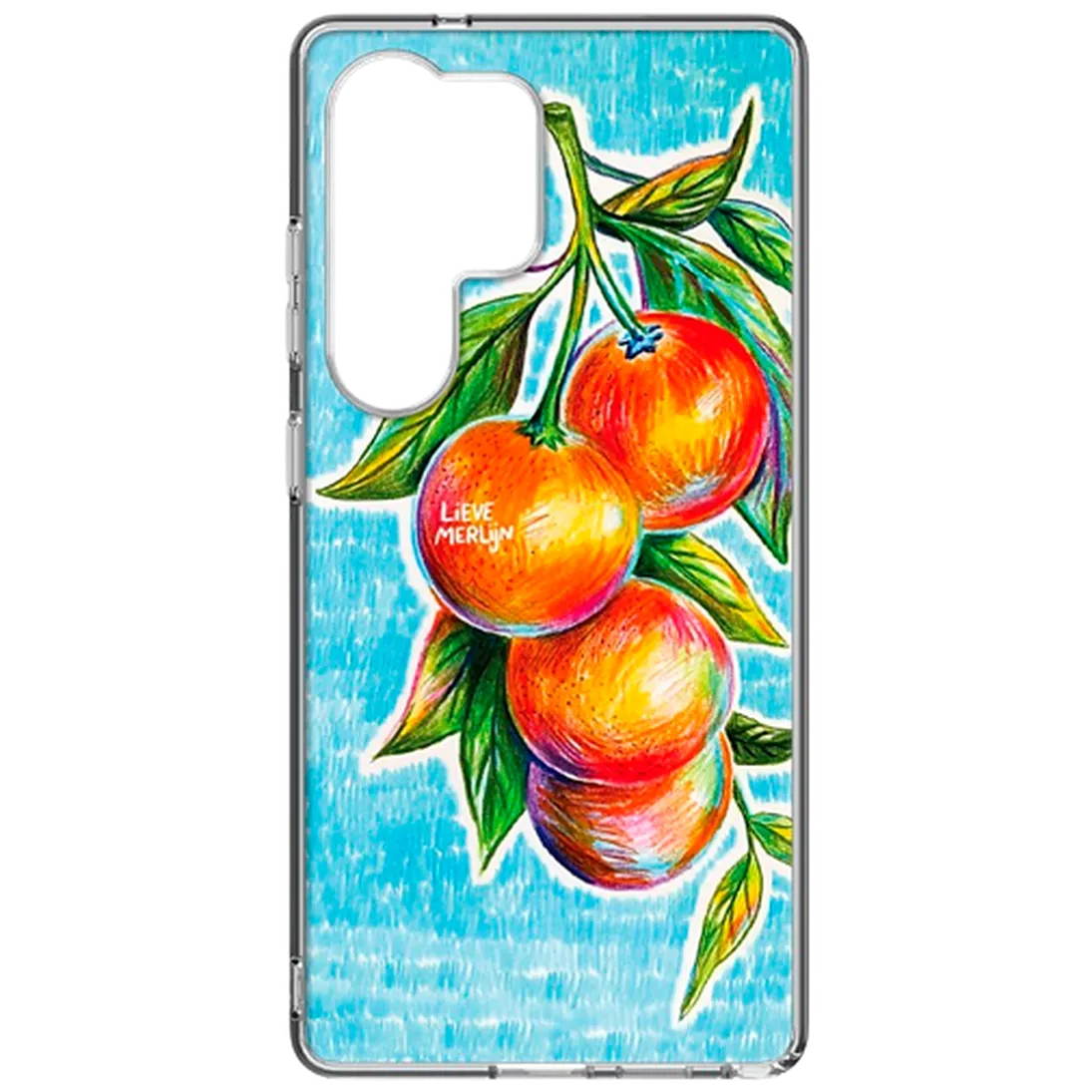 Samsung Samsung Galaxy S25 Ultra Back Cover - Lieve Merlijn Mandarin