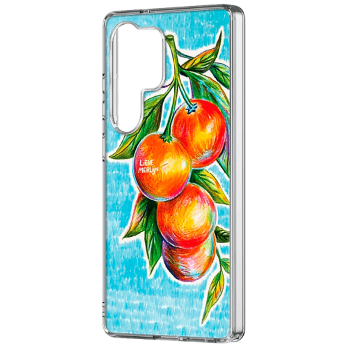 Samsung Samsung Galaxy S25 Ultra Back Cover - Lieve Merlijn Mandarin