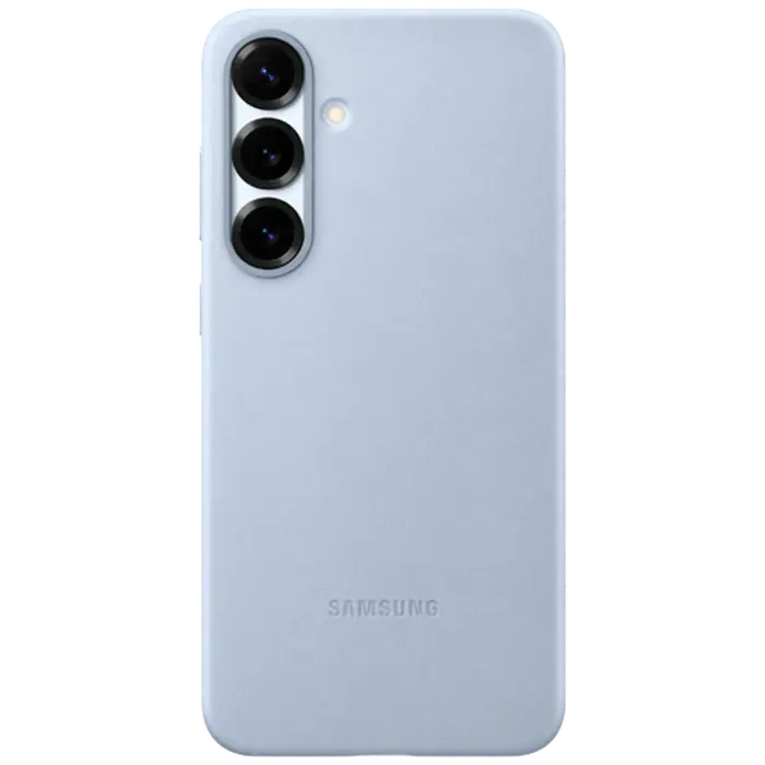Samsung Samsung Galaxy S25+ Kindsuit PU-leer Back Cover Lichtblauw