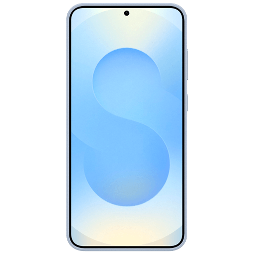Samsung Samsung Galaxy S25+ Kindsuit PU-leer Back Cover Lichtblauw