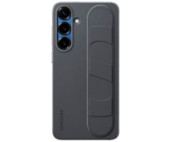 Samsung Samsung Standing Grip Siliconen Back Cover Zwart Galaxy S25+