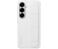 Samsung Samsung Standing Grip Siliconen Back Cover Wit (Galaxy S25)