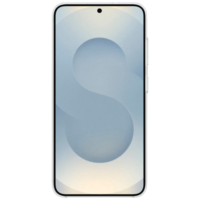 Samsung Samsung Standing Grip Siliconen Back Cover Wit (Galaxy S25)
