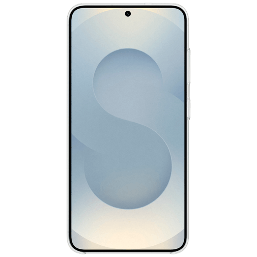 Samsung Samsung Standing Grip Siliconen Back Cover Wit (Galaxy S25)