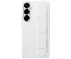 Samsung Samsung Galaxy S25+ Standing Grip Siliconen Back Cover - Wit