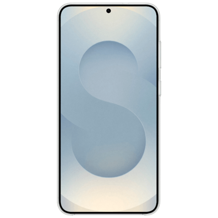 Samsung Samsung Galaxy S25+ Standing Grip Siliconen Back Cover - Wit