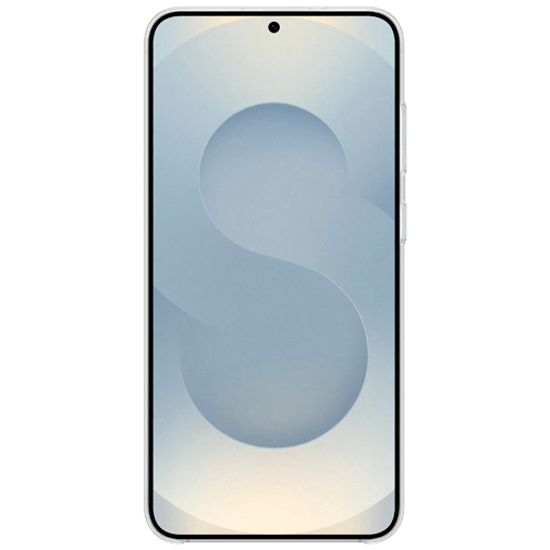 Samsung Samsung Galaxy S25+ Standing Grip Siliconen Back Cover - Wit