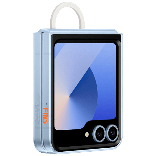 Samsung Samsung TPU Back Cover met Ring Transparant Galaxy Z Flip 6