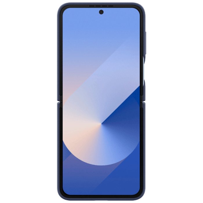 Samsung Samsung Siliconen Back Cover met Ring Donkerblauw (Galaxy Z Flip 6 / Flip 7 FE)