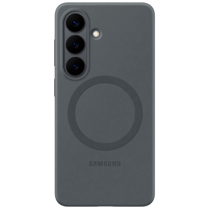 Samsung Samsung Galaxy S26+ Siliconen Back Cover Magnetisch Zwart