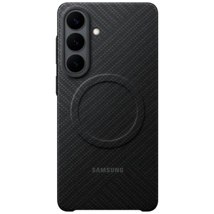 Samsung Samsung Galaxy S26+ Carbon Back Cover Magnetisch Zwart